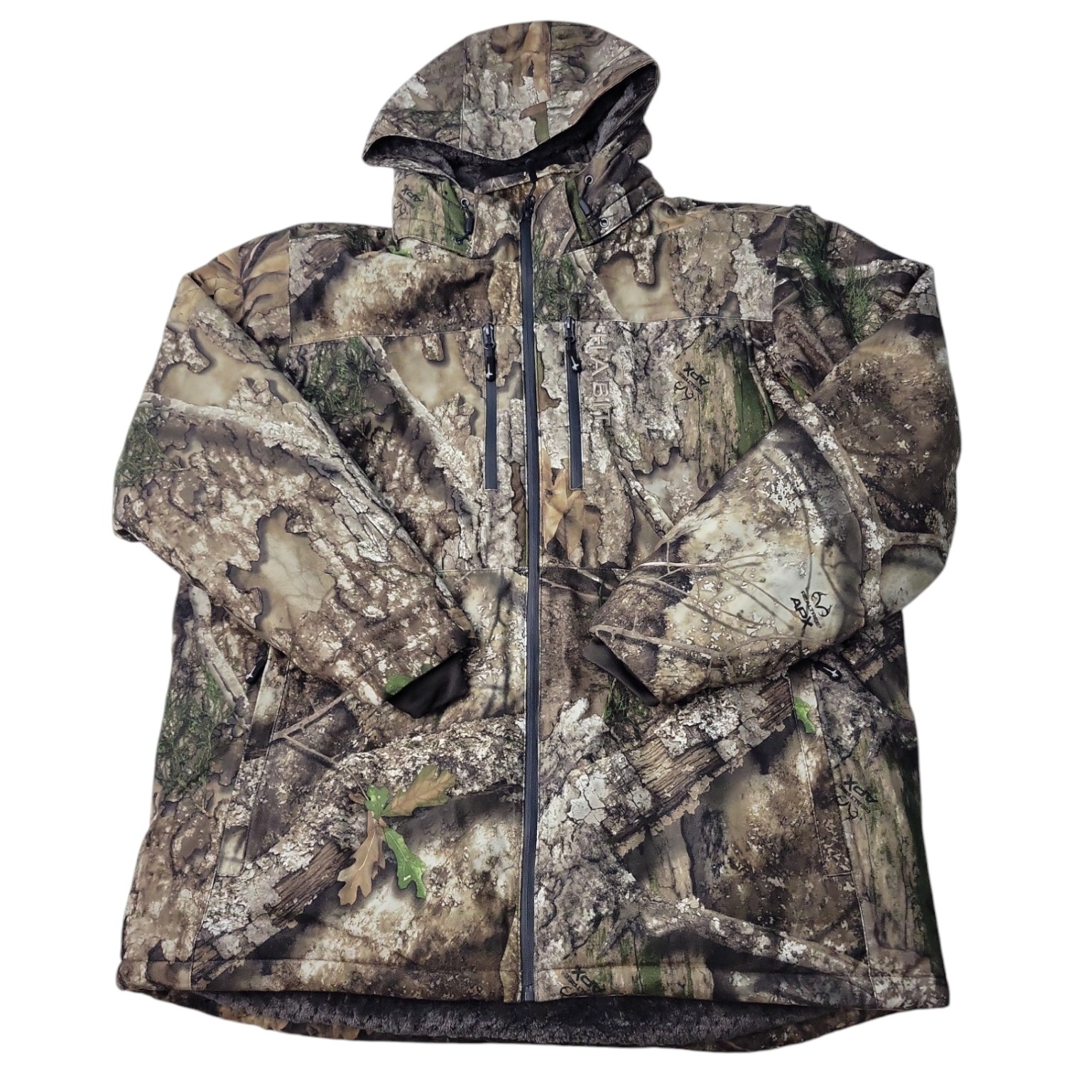 Мужская водонепроницаемая утепленная дождевальная куртка Habit с капюшоном (RT APX/Turkish Coffee, XL)