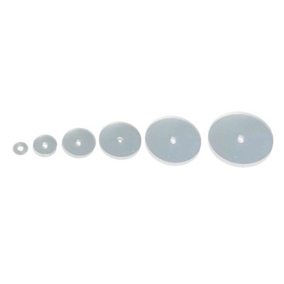 100pcs Silicone Healing Discs Set Earring Back Stopper Earlobe Support Patches