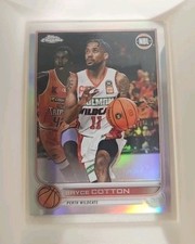 Bryce Cotton 2022-23 Topps Chrome NBL #61 Refractor Perth Wildcats 