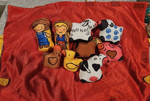 Melissa & Doug take along farm activity mat with 6 animals 2 people - Picture 5 of 7