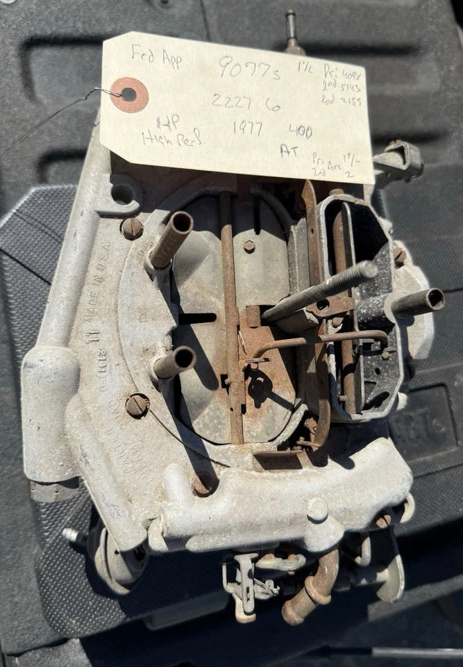 1977 Vintage Thermoquad Carburetor - Image 3 of 4