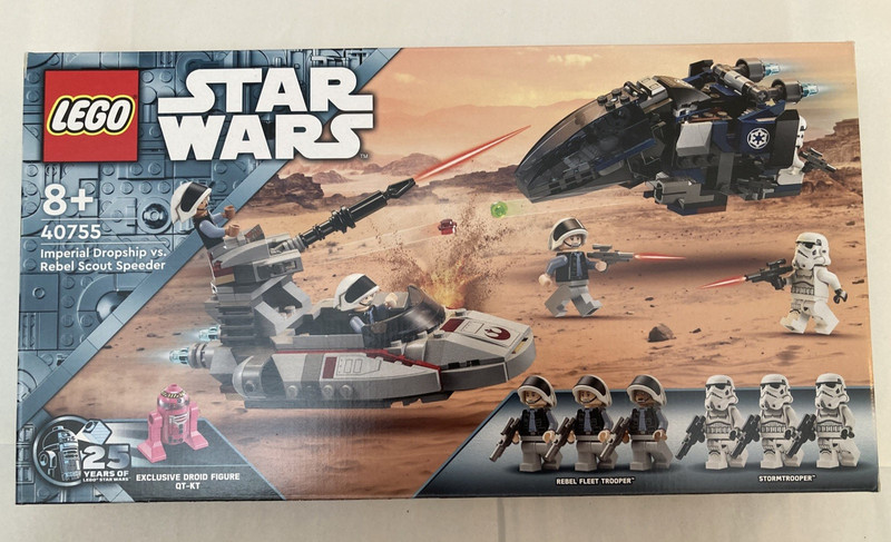 LEGO (40755) Star Wars Imperial Dropship vs Rebel Scout Speeder [NEW/SEALED]