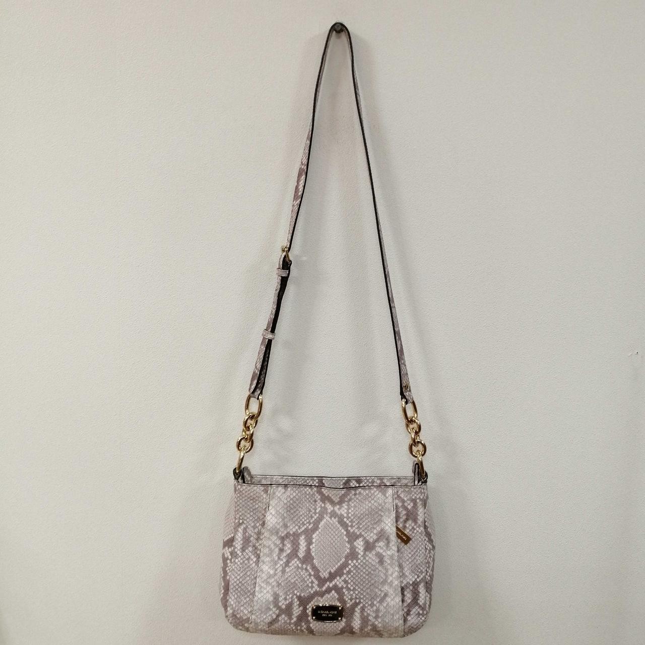 Shoulder Bag Michael Kors Model Gray Python Patte… - image 3
