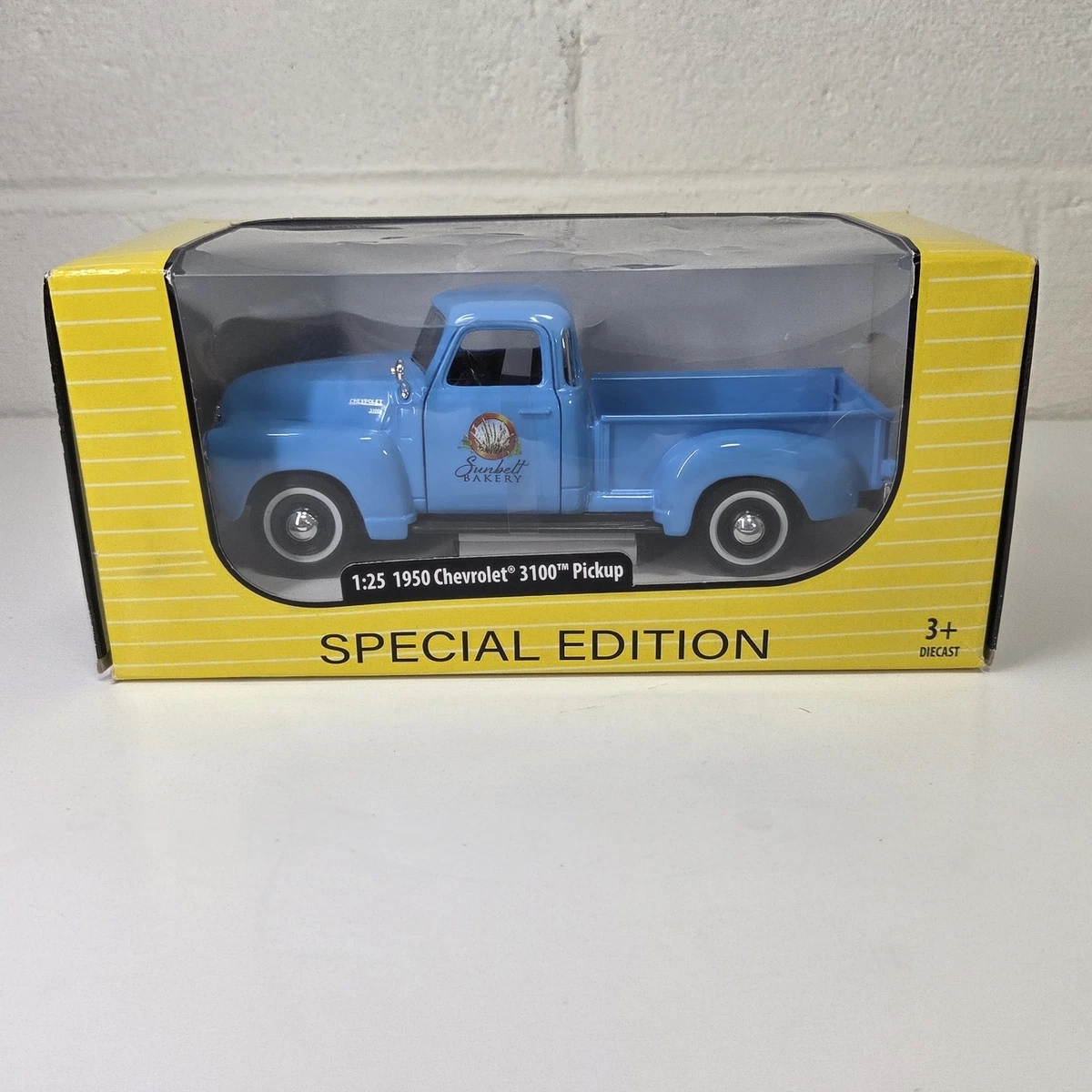 Rare Rpr the Ink Well Splendid 1950 Gmc Pick-up + Figurine Plomb 1/43