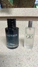 Dior Sauvage EDT  Spray - 2oz, Acqua Di Giò EDT .5oz
