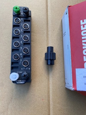 Beckhoff EP1008-0001 | EtherCAT Box, 8-Kanal-Digital-Eingang, 24 V DC, 3 ms, M8