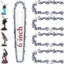 5Pack 6 Mini Chainsaw Chain 37DL 1/4LP .043 R...