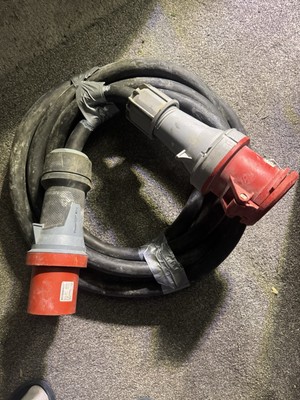 Mennekes Powertop Xtra 64A 5-poliges 5m HO7RN-F 5G16 Gummikabel IP44 