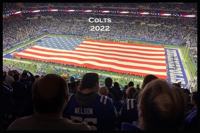 Indianapolis Colts Stadium Image, Canvas Print, US USA Wall Art Home Decor