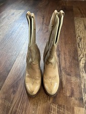 Women Leather Size 6.5M Womens Vintage Leather Boots.