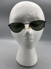 Ray Ban B L W2193 Vintage Small Black Metal Gray Sunglasses Beach 1990s