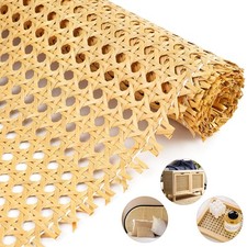 Rattan Cane Webbing Roll 24 Inch Width x 5 Feet Length, Rattan Caning Materia...