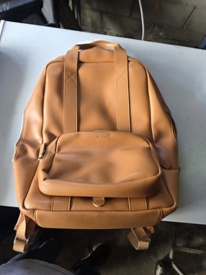 Monos Metro Backpack kit- Saddle Tan Vegan Leather.