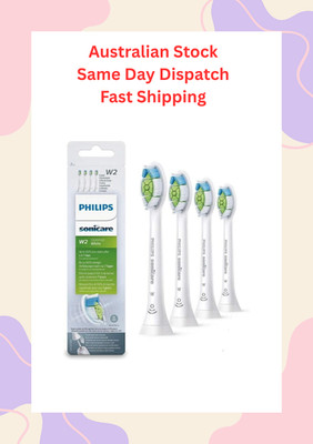 Phillips Sonicare W2 Optimal White Electric Toothbrush Heads x4