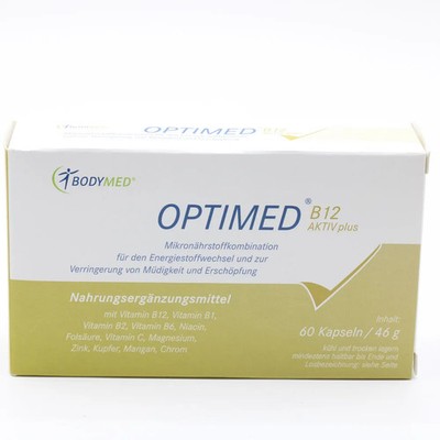 Optimed B12 Aktiv Plus Kapseln 60St - PZN 14136660