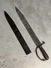 Massive Civil War Era Confederate D-Guard Bowie Knife – CSA 1861 Marked Blade