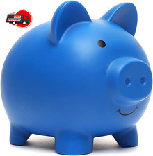 Piggy Bank, Coin Bank for Boys and Girls, Children's Plastic Shatterproof Money