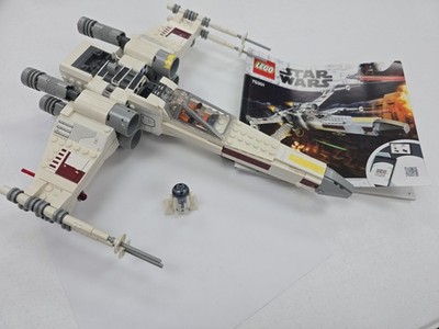 LEGO STAR WARS: X-Wing Starfighter 75218 - complete build w/ Luke, R2 minis 