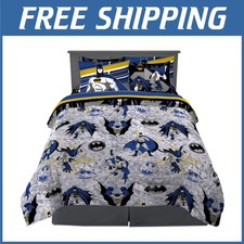 Batman Kids Bed in a Bag, 7 Piece Full Size