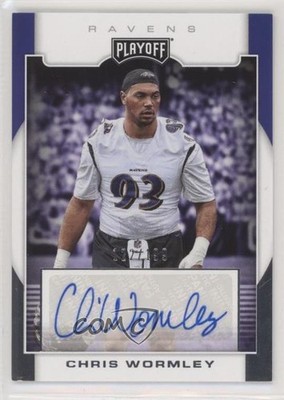 2017 Panini Playoff Rookie Signatures 122/199 Chris Wormley #RS-CW Auto RC 5p5