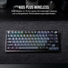 CORSAIR K65 Plus Wireless 75% RGB Hot-Swap-F�...