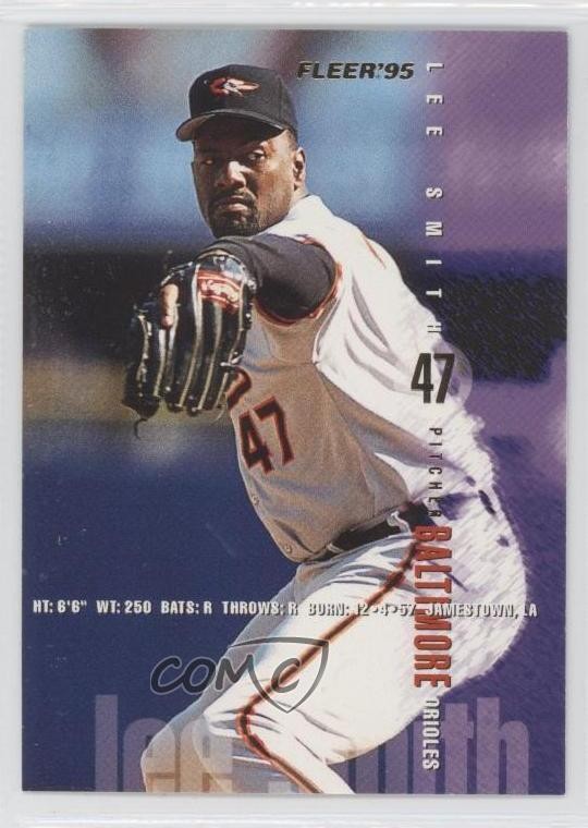 1995 Fleer Lee Smith #21 HOF 0a0