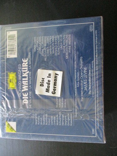 Wagner Die Walkure James Lavine The Metropolitan Orchestra 4CD Set New Sealed - Imagen 2 de 2