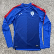 Authentic Nike USA USMNT Training Football sweater therma fit Kit 643862-480 US