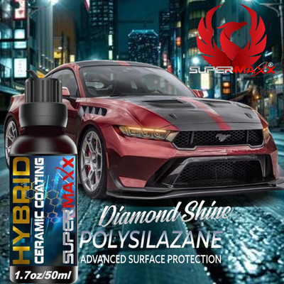 CERAMIC CAR COATING 'SCRATCH RESISTANT ADVANCED 'TRICURE' PAINT PROTECTION- 50ML