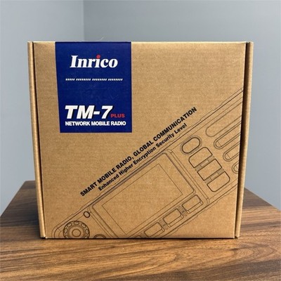 Inrico TM-7 Plus P25 UHF 10W Digital Network Mobile Radio 16CH Encryption