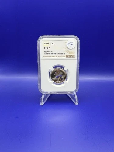 1957 25C PF67 NGC SILVER Quarter