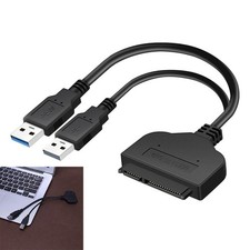 2 In Usb Power Adapter External Converter Data Transfer Hard Disk