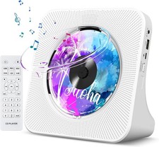 Desktop Vertical KC-806 CD Player w/ Speakers HiFi Portable Bluetooth R Control