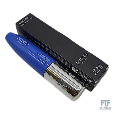 KIKO Milano Maxi Mod Colour Mascara 01, Farbige Mascara Mit Mini-Bürstchen Und M