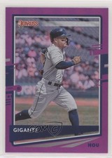 2020 Panini Donruss Nickname Variation Holo Purple Jose Altuve (Gigante) 6h5