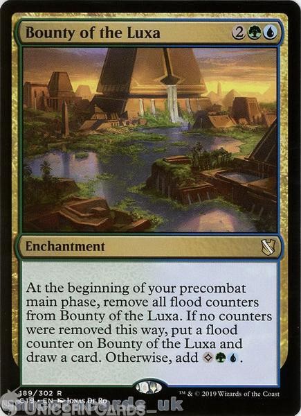 Bounty of the Luxa :: Commander 2019 :: C19-EN-189 Rare Mint MTG Card