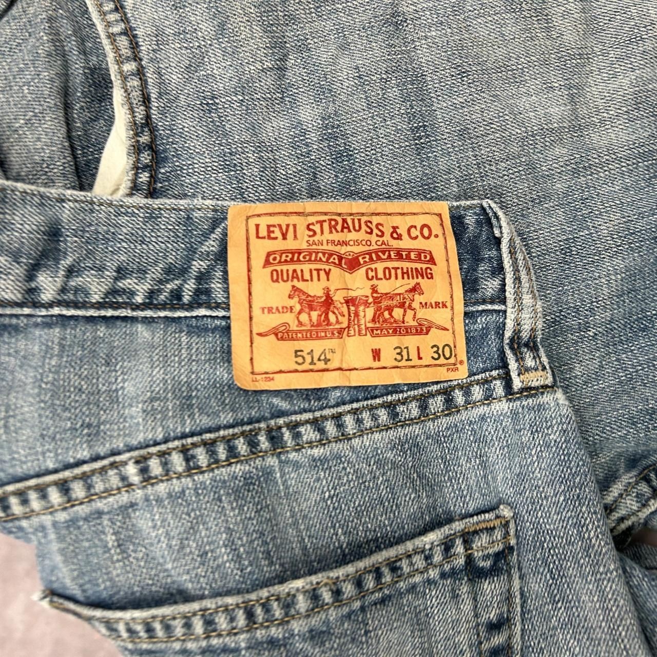 Levi's Shorts Levi 514 Cut Off Denim Jort Shorts Men's 31 thumbnail 3