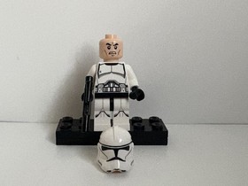 Lego Clone Trooper Minifigure Phase 2 Star Wars Episode 3 75028 sw0541