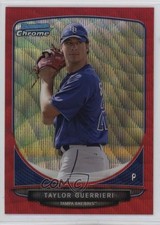 2013 Bowman Draft Red Wave Refractor 2/25 Taylor Guerrieri #TP-29 17zr