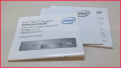 Bedienungsanleitung  Intel NucBox Rugged Kit NUC8CHK