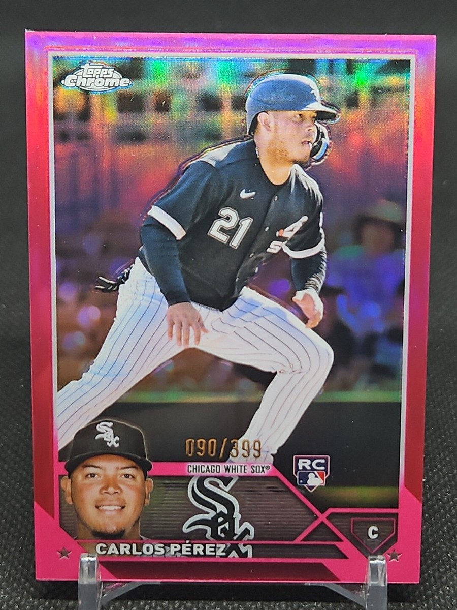 2023 Topps Chrome Magenta Refractors #133 Carlos Perez RC /399 | eBay