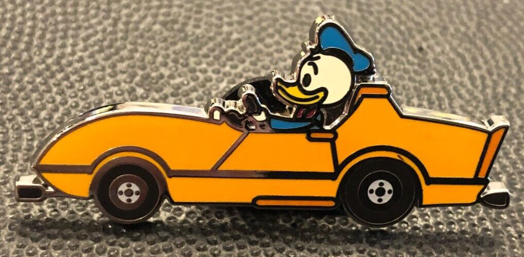 Disney pin 143323 Donald Duck Autopia Attraction Jerrod Maruyama