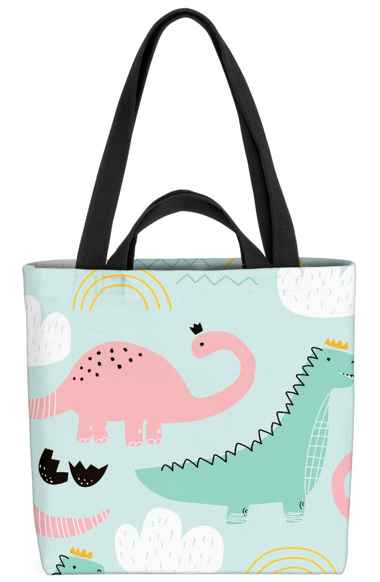 Dinos Clouds Rainbow Bag Dinos Clouds Rainbow Dinosaurs Kids Children