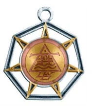 Chassan Angel of the Air Occult Pendant Talisman Intellectual Power Cord & Box