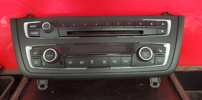 2013 BMW 328I - AC CLIMATE CONTROL RADIO STEREO FACE UNIT 9226784 OEM