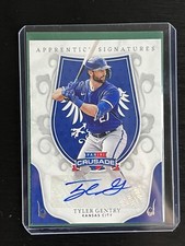 Tyler Gentry 2024 Panini Crusade Auto Apprentice Signatures #AS-TGT RC Royals