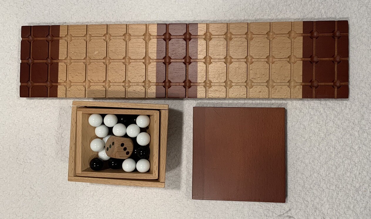 ROCK ME ARCHIMEDES Strategic Wooden Board Game, Marbles the Brain Store