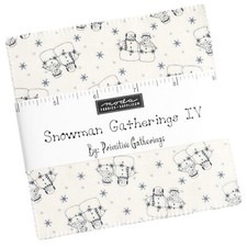 Snowman Gatherings IV Charm Pack by Primitive...