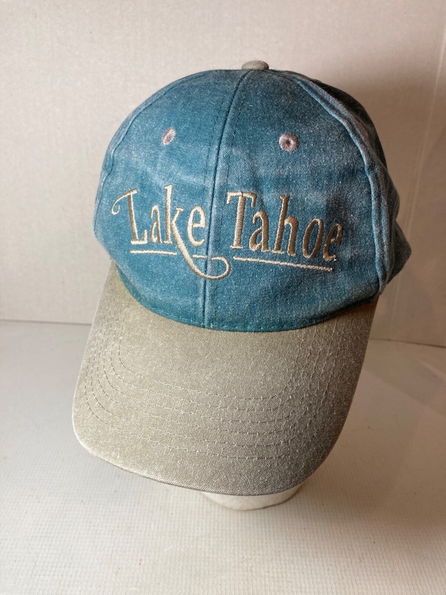 Lake Tahoe California Hat Cap Snapback Legacy Teal/Gray Adjustable