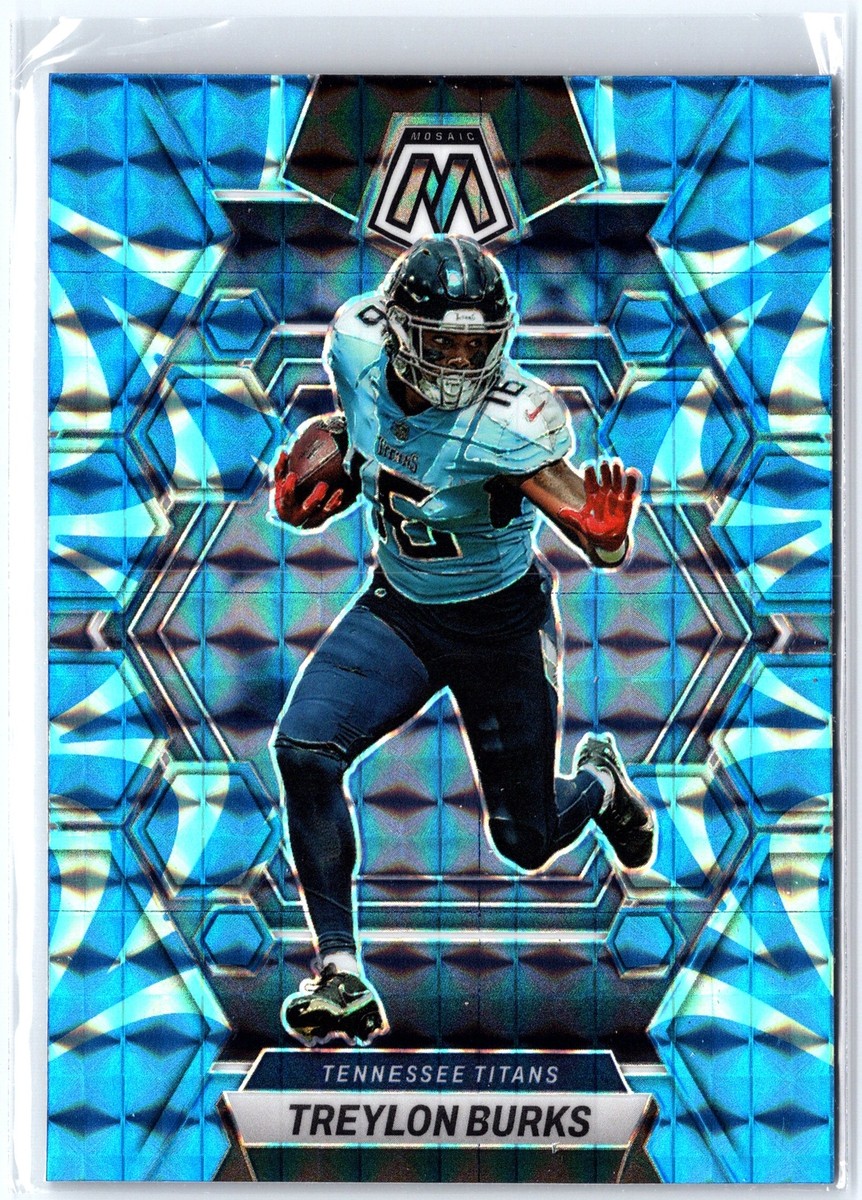 2023 Panini Mosaic #237 Treylon Burks Reactive Blue Mosaic | eBay